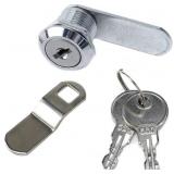 Faotup 2PCS Zinc Alloy Silver Tubular Cam Lock,Tu Faotup 2PCS Zinc Alloy Silver Tubular Cam Lock,Tu