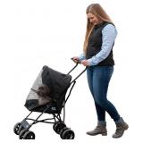 Pet Gear Travel Lite Plus Stroller, Compact, Easy Pet Gear Travel Lite Plus Stroller, Compact, Easy
