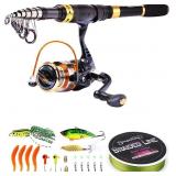 Sougayilang Fishing Rod Reel Combos Carbon Fiber Sougayilang Fishing Rod Reel Combos Carbon Fiber