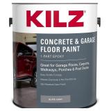 KILZ 1-Part Epoxy Acrylic Concrete and Garage Flo KILZ 1-Part Epoxy Acrylic Concrete and Garage Flo