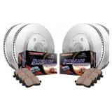 Power Stop KOE5530 Autospecialty Front and Rear R Power Stop KOE5530 Autospecialty Front and Rear R