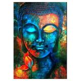 Buddha Wall Art for Living Room Zen Decor Blue Bu Buddha Wall Art for Living Room Zen Decor Blue Bu