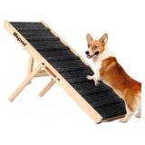 Mepvol Dog Ramp,Stable Wooden Pet Ramp for All Sm Mepvol Dog Ramp,Stable Wooden Pet Ramp for All Sm