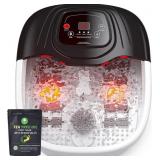 Foot Spa Bath Massager with Heat, Epsom Salt,Bubb Foot Spa Bath Massager with Heat, Epsom Salt,Bubb