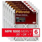 Filtrete 20x24x1 Air Filter MPR 1000 MERV 11, All Filtrete 20x24x1 Air Filter MPR 1000 MERV 11, All