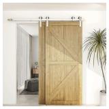 BARNSMITH 6.6FTDouble Bypass Sliding Barn Door Ha BARNSMITH 6.6FTDouble Bypass Sliding Barn Door Ha