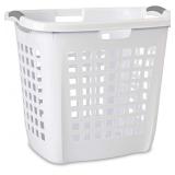 Sterilite 12258004 19-7/8'WHT Carry Hamper, White Sterilite 12258004 19-7/8'WHT Carry Hamper, White