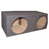 Q Power QBASS Dual 12 Inch Heavy Duty MDF Materia Q Power QBASS Dual 12 Inch Heavy Duty MDF Materia