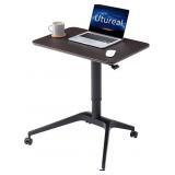 Rolling Height Adjustable Standing Desk, Utureal Rolling Height Adjustable Standing Desk, Utureal
