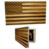 American Flag Concealed Gun Cabinet, Hidden Gun S American Flag Concealed Gun Cabinet, Hidden Gun S