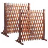 uyouous Garden Fence Wood Garden Fencing 2 Pack E uyouous Garden Fence Wood Garden Fencing 2 Pack E