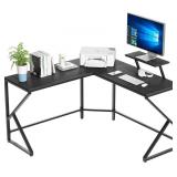 NOBLEWELL Computer Desk L-Shaped Corner Desk with NOBLEWELL Computer Desk L-Shaped Corner Desk with