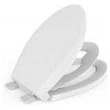 Toilet Seat With Toddler Seat Built in, Quick-Rel Toilet Seat With Toddler Seat Built in, Quick-Rel