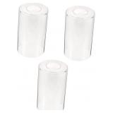 CUBTOL 3pcs Glass Lampshade Cylinder Lamp Shade L CUBTOL 3pcs Glass Lampshade Cylinder Lamp Shade L