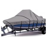 Tuszom Waterproof Center Console Boat Cover, Heav Tuszom Waterproof Center Console Boat Cover, Heav