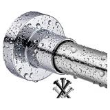 BRIOFOX Tension Curtain Rods 27-43 Inches, Never BRIOFOX Tension Curtain Rods 27-43 Inches, Never
