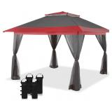 CROWN SHADES 13X13 Outdoor Pop Up Gazebo Base 10X CROWN SHADES 13X13 Outdoor Pop Up Gazebo Base 10X