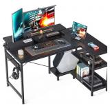ODK Small L Shaped Desk, 48 inch Corner Desk with ODK Small L Shaped Desk, 48 inch Corner Desk with