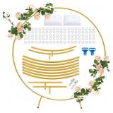 Round Gold Metal Balloon Arch kit, Large Balloon Round Gold Metal Balloon Arch kit, Large Balloon