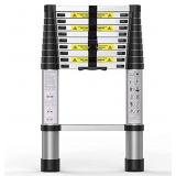Winchids 10.5 FT Aluminium Telescoping Ladder Col Winchids 10.5 FT Aluminium Telescoping Ladder Col