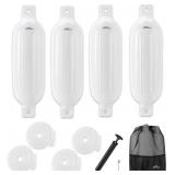 Affordura Boat Fender 4 Pack Boat Bumpers Fenders Affordura Boat Fender 4 Pack Boat Bumpers Fenders