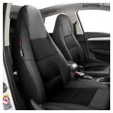 P&J AUTO Leather and Mesh High Back Car Seat Cove P&J AUTO Leather and Mesh High Back Car Seat Cove