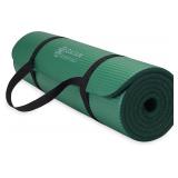 Gaiam Essentials Thick Yoga Mat Fitness & Exercis Gaiam Essentials Thick Yoga Mat Fitness & Exercis