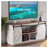 YESHOMY Farmhouse TV Stand for Televisions up to YESHOMY Farmhouse TV Stand for Televisions up to