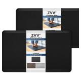 ZVV [2PCS] Kitchen Mats Cushioned Anti Fatigue Ki