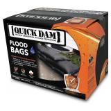 Quick Dam QD1224-20 Flood Bag, 20 Pack, Black, 20 Quick Dam QD1224-20 Flood Bag, 20 Pack, Black, 20