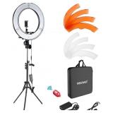 NEEWER Ring Light Kit: 18'/48cm Outer 55W 5600K D NEEWER Ring Light Kit: 18'/48cm Outer 55W 5600K D