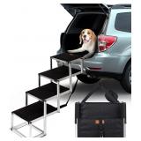 Barpor Dog Ramp Portable Dog Steps for Cars, SUV Barpor Dog Ramp Portable Dog Steps for Cars, SUV