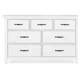 Evolur Belmar Double Dresser in Weathered White, Evolur Belmar Double Dresser in Weathered White,
