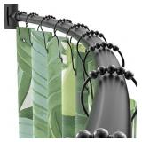 PrettyHome Adjustable Arched Curved Shower Curtai PrettyHome Adjustable Arched Curved Shower Curtai
