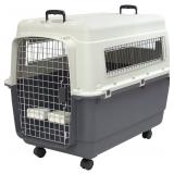 SportPet Designs Plastic Kennels Rolling Plastic SportPet Designs Plastic Kennels Rolling Plastic