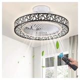 IYUNXI Ceiling Fan with Lights 72W Enclosed Low P IYUNXI Ceiling Fan with Lights 72W Enclosed Low P