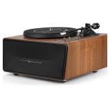 1 BY ONE Vinyl Record Player, High Fidelity Turnt 1 BY ONE Vinyl Record Player, High Fidelity Turnt