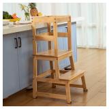 Kitchen Step Stool for Kids and Toddlers with Saf Kitchen Step Stool for Kids and Toddlers with Saf