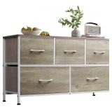WLIVE Dresser for Bedroom with 5 Drawers, Wide Ch WLIVE Dresser for Bedroom with 5 Drawers, Wide Ch
