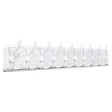 WEBI Coat Rack Wall Mount,38 9/16'' Long,10 Tripl WEBI Coat Rack Wall Mount,38 9/16'' Long,10 Tripl