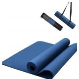 nuveti TPE Large Yoga Mat Non-Slip Exercise Fitne nuveti TPE Large Yoga Mat Non-Slip Exercise Fitne