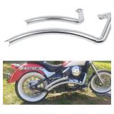 BAIONE Exhaust Pipe Replacement for Kawasaki Vulc BAIONE Exhaust Pipe Replacement for Kawasaki Vulc