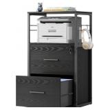 DEVAISE 2 Drawer Lateral File Cabinet with Lock, DEVAISE 2 Drawer Lateral File Cabinet with Lock,
