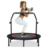 FREEDARE 40'/48' Foldable Mini Trampoline, Indoor FREEDARE 40'/48' Foldable Mini Trampoline, Indoor