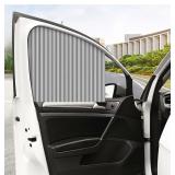 Slidable Side Window Sun Shades for Car - 4 Pcs U Slidable Side Window Sun Shades for Car - 4 Pcs U