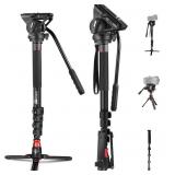 NEEWER Professional Camera Monopod with Feet, 70. NEEWER Professional Camera Monopod with Feet, 70.