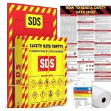 MSDS Wall Station - 3 Inch 3 Ring Material Safety MSDS Wall Station - 3 Inch 3 Ring Material Safety