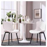 Kidol & Shellder Modern Dining Chairs Set of 2 Wh Kidol & Shellder Modern Dining Chairs Set of 2 Wh