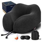 MLVOC Travel Pillow 100% Pure Memory Foam Neck Pi MLVOC Travel Pillow 100% Pure Memory Foam Neck Pi