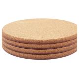 Cork Plant Coasters, Double Layers Hard Thick Cor Cork Plant Coasters, Double Layers Hard Thick Cor